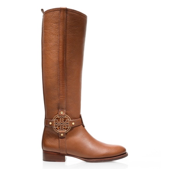 Tory Burch Shoes - Tory Burch Brown Leather Amanda Riding Boots